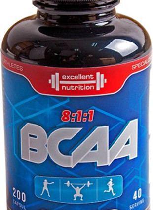 Кликните для увеличения изображения BCAA 8:1:1 (200 капс.)