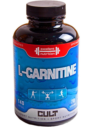 Кликните для увеличения изображения CULT L-Carnitine (140 капс.)