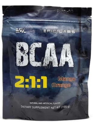 Кликните для увеличения изображения BCAA 2:1:1 (100 гр)