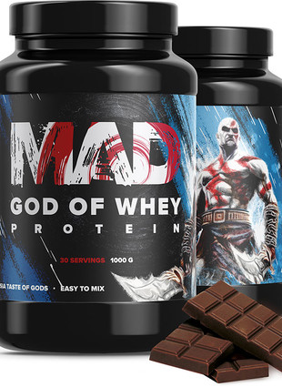 Кликните для увеличения изображения MAD God of Whey (1000 гр)