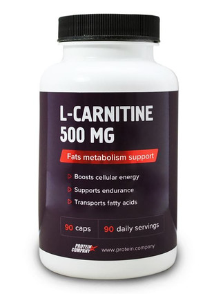 Кликните для увеличения изображения L-Carnitine 500 мг (90 капс)