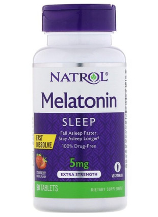 Кликните для увеличения изображения MELATONIN 5 MG (90 шт)